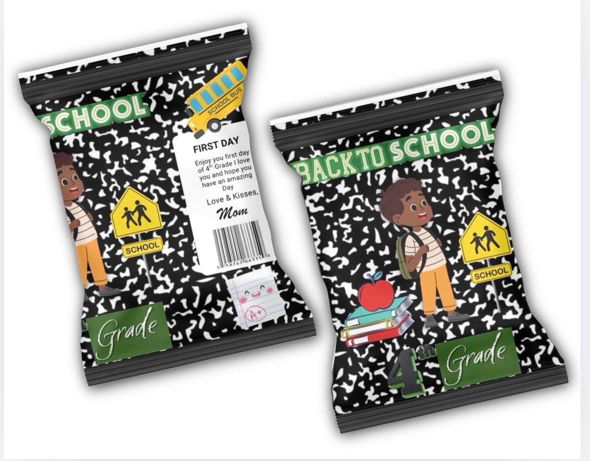 School Chip Bags