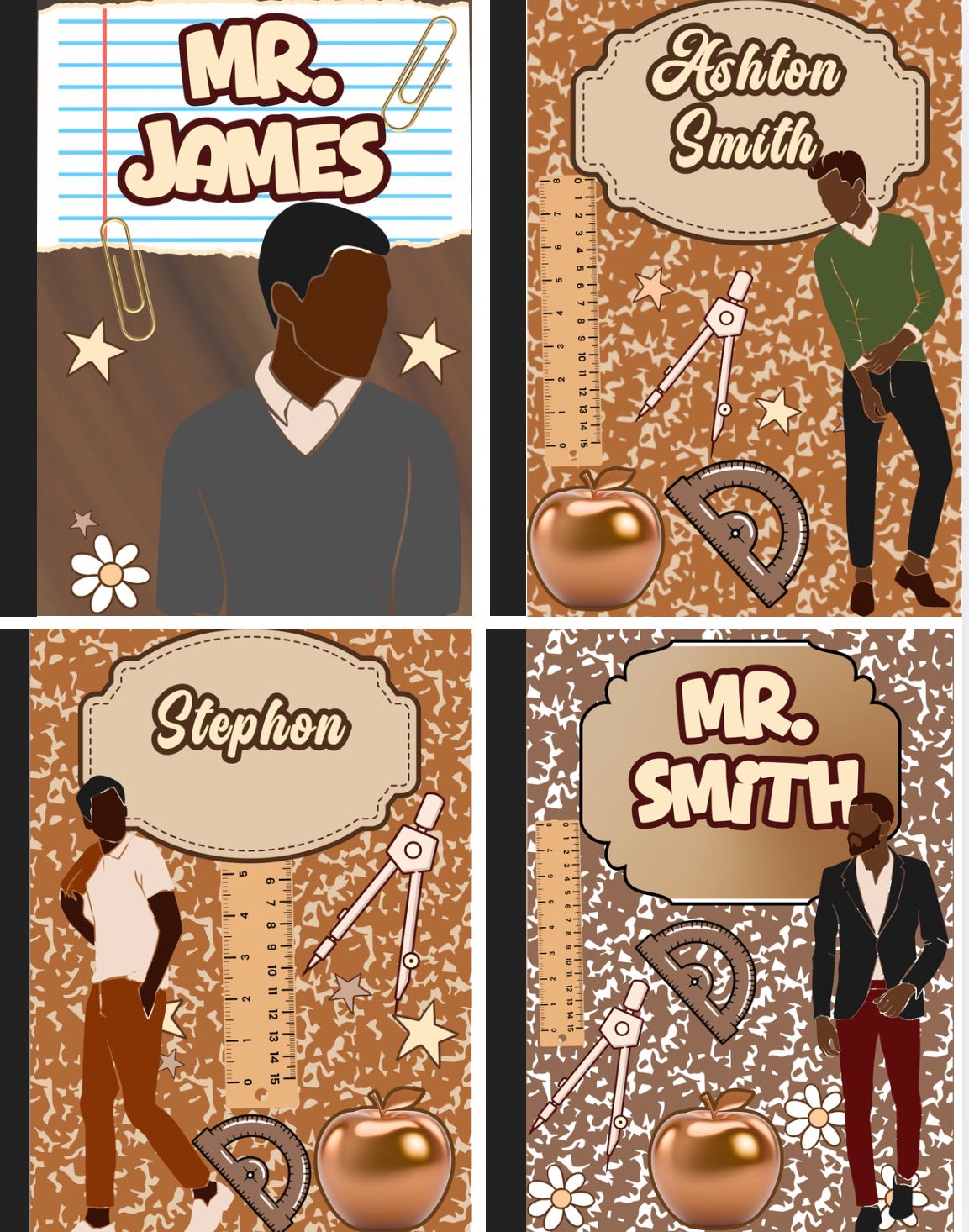 Men’s Composition Notebook Bundle